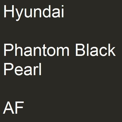 Hyundai, Phantom Black Pearl, AF.